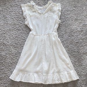 White lace dress